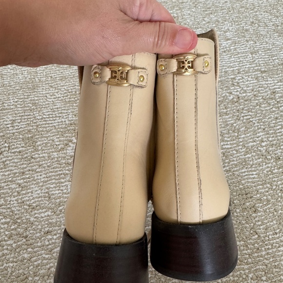 Sam Edelman Beige Bootie Size 5 - Picture 6 of 6